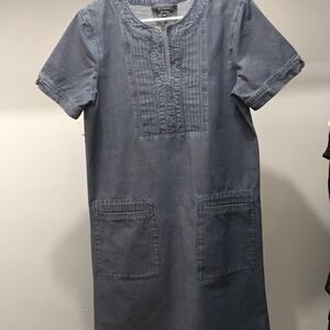 A.P.C. Rue Madame Paris Denim Dress Women's Size 42